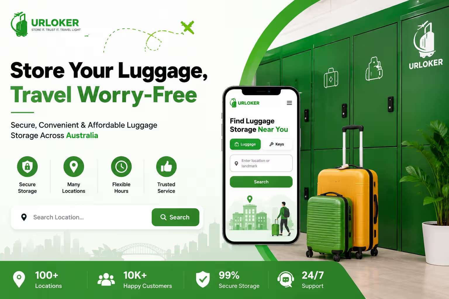 Urloker Luggage Storage Platform