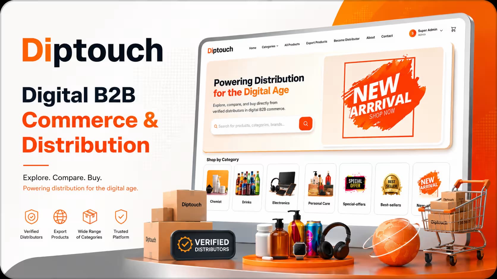 Diptouch Smart B2B Marketplace